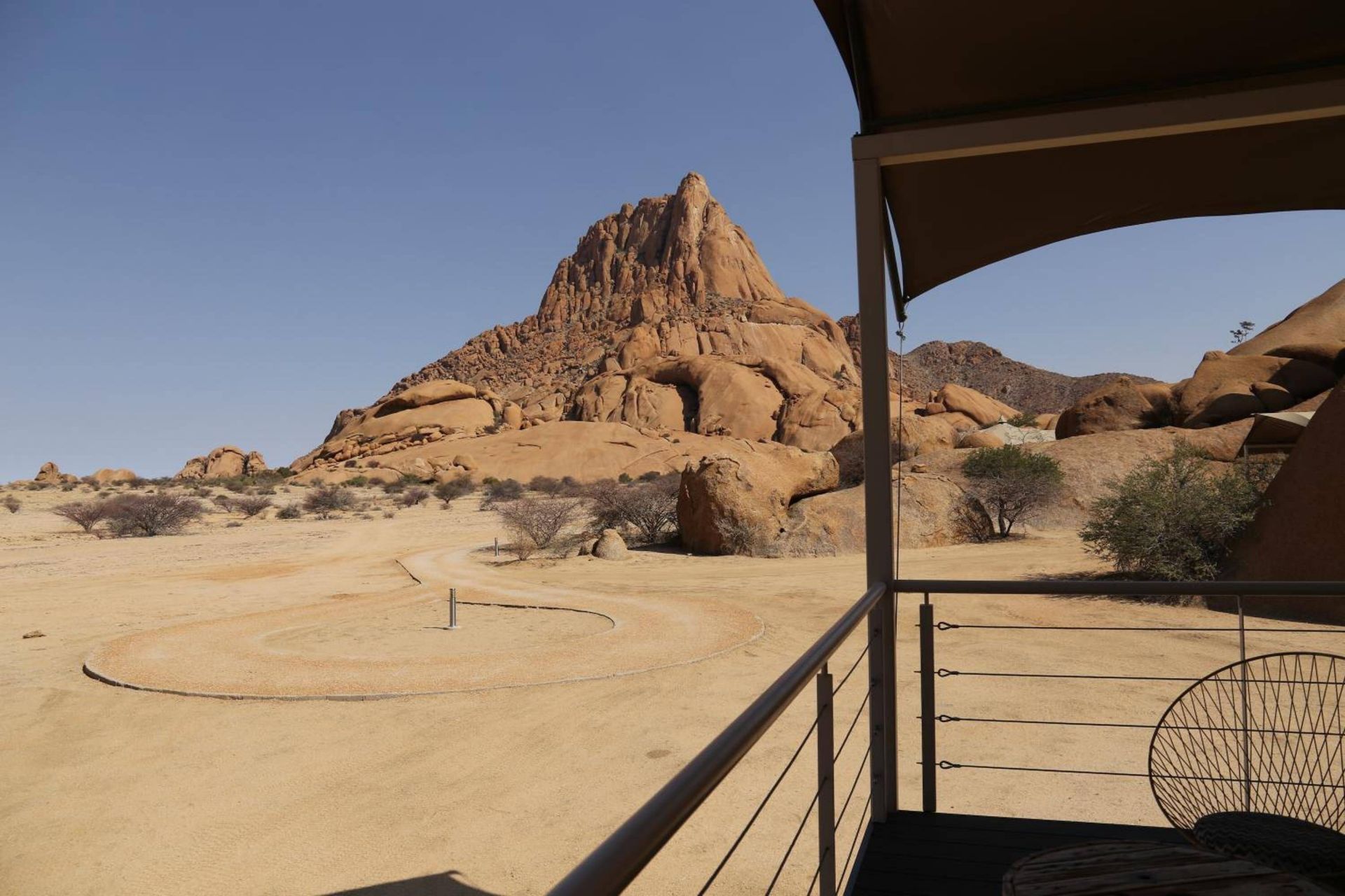 Spitzkoppen Lodge en Desierto del Namib