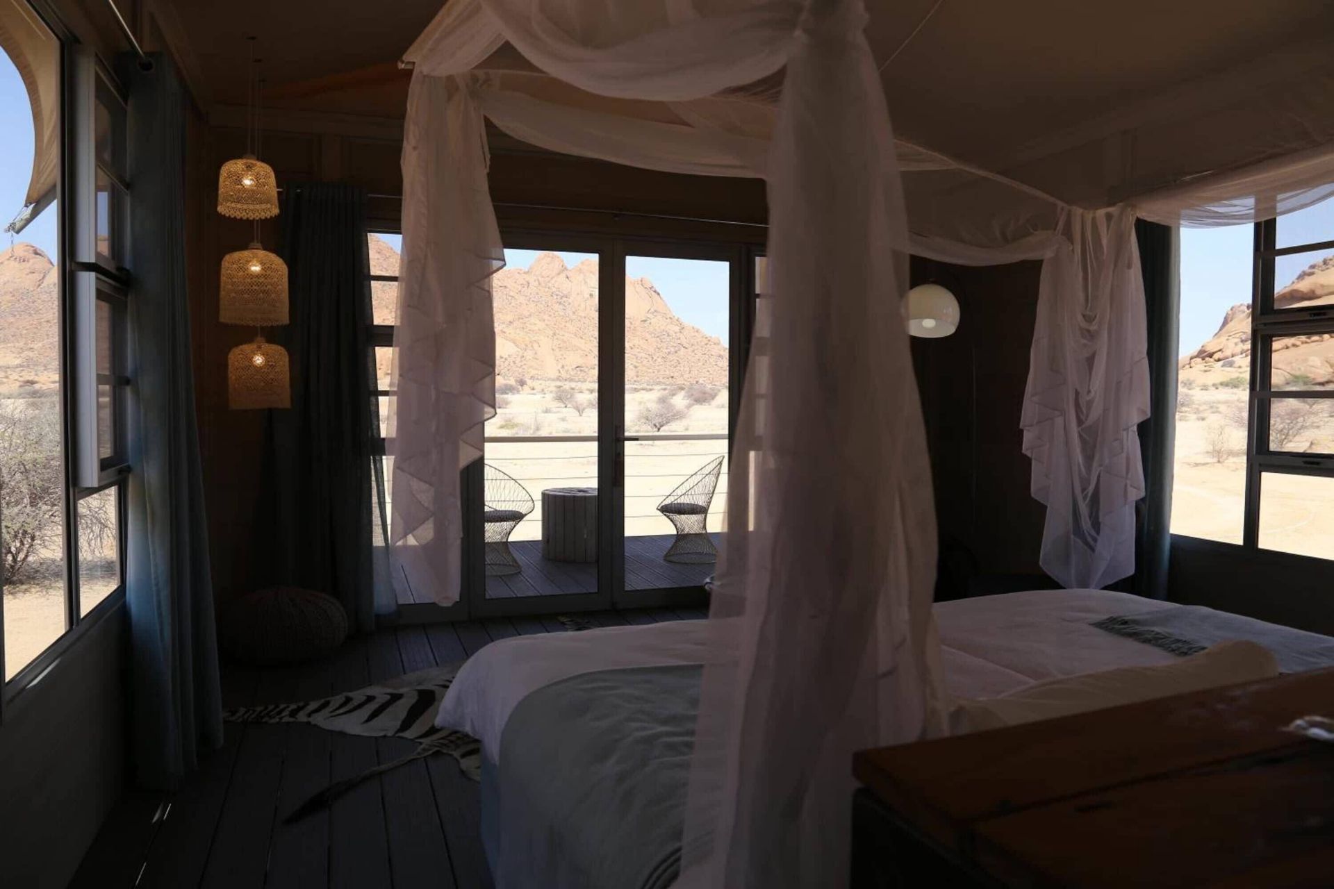Spitzkoppen Lodge en Desierto del Namib