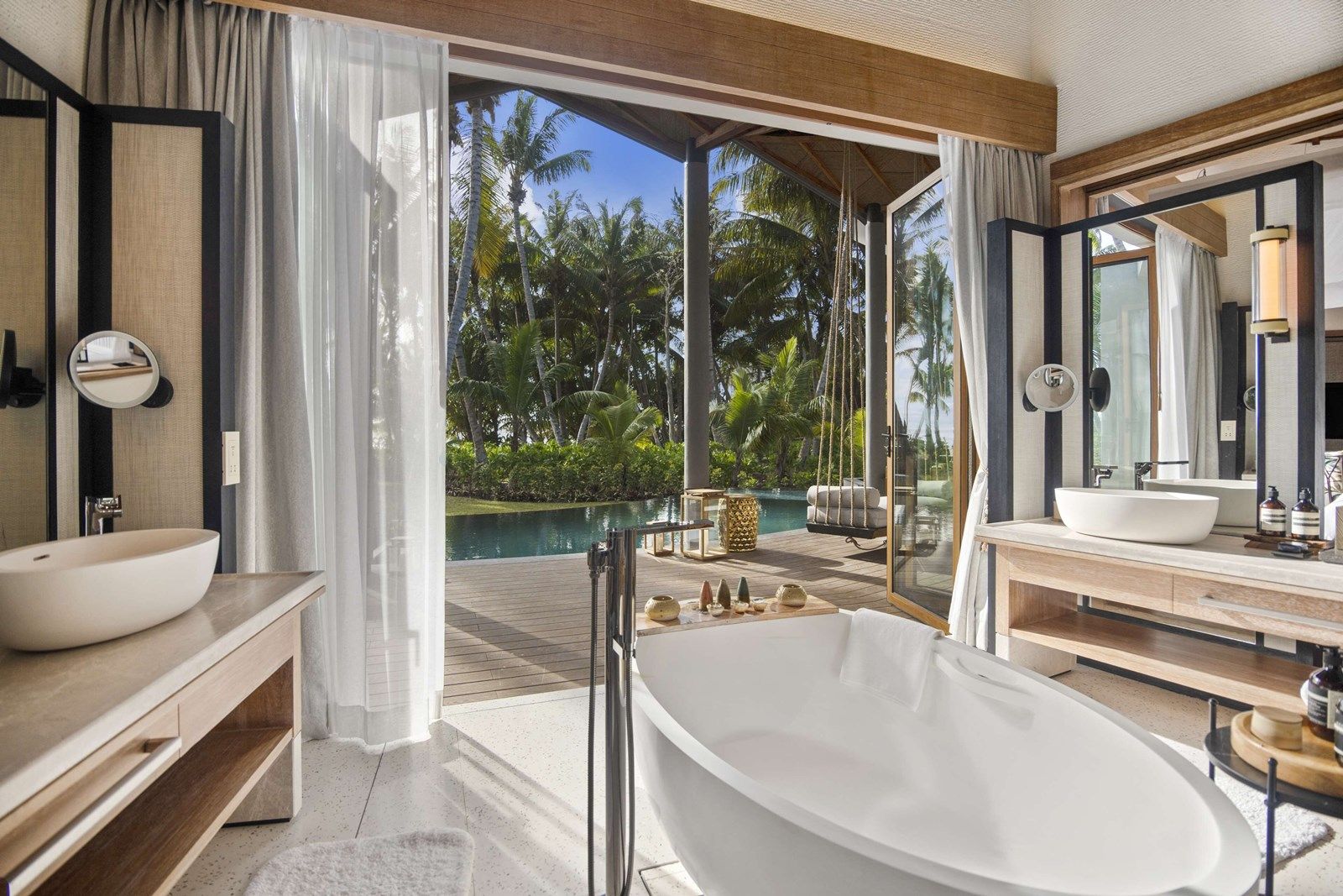 Waldorf Astoria Seychelles  en platte island