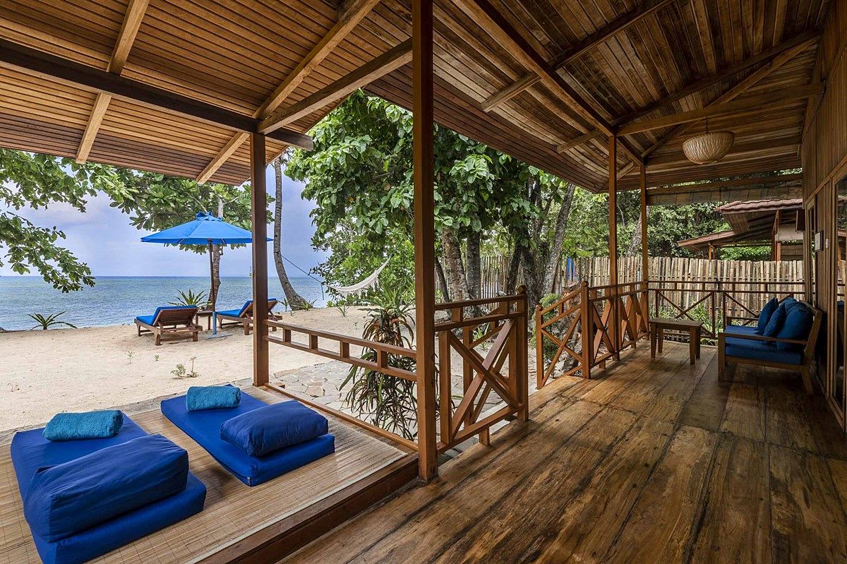 Siladen Resort Spa en pulau siladen