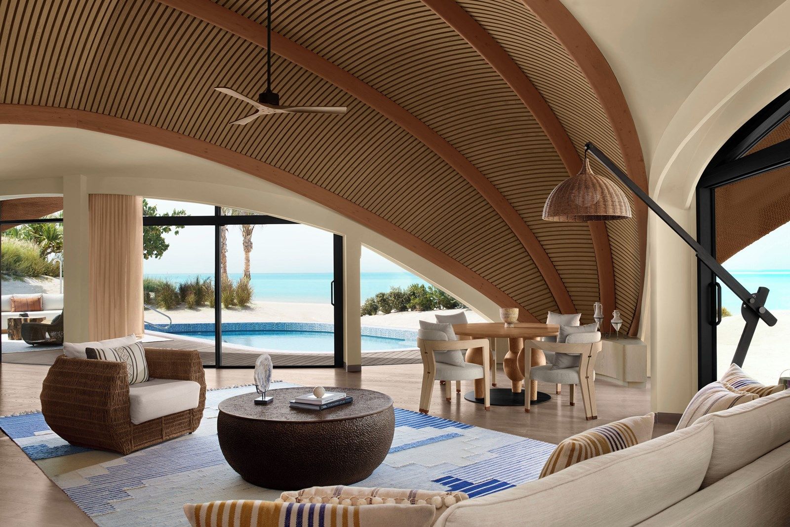 Nujumba, a Ritz Carlton Reserve en mar rojo