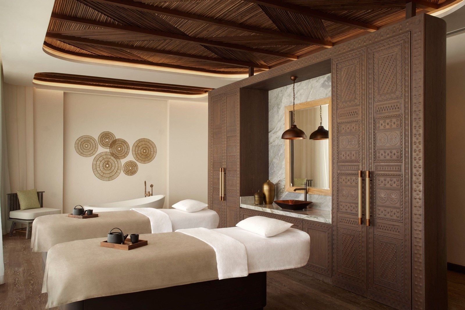 Nujumba, a Ritz Carlton Reserve en mar rojo