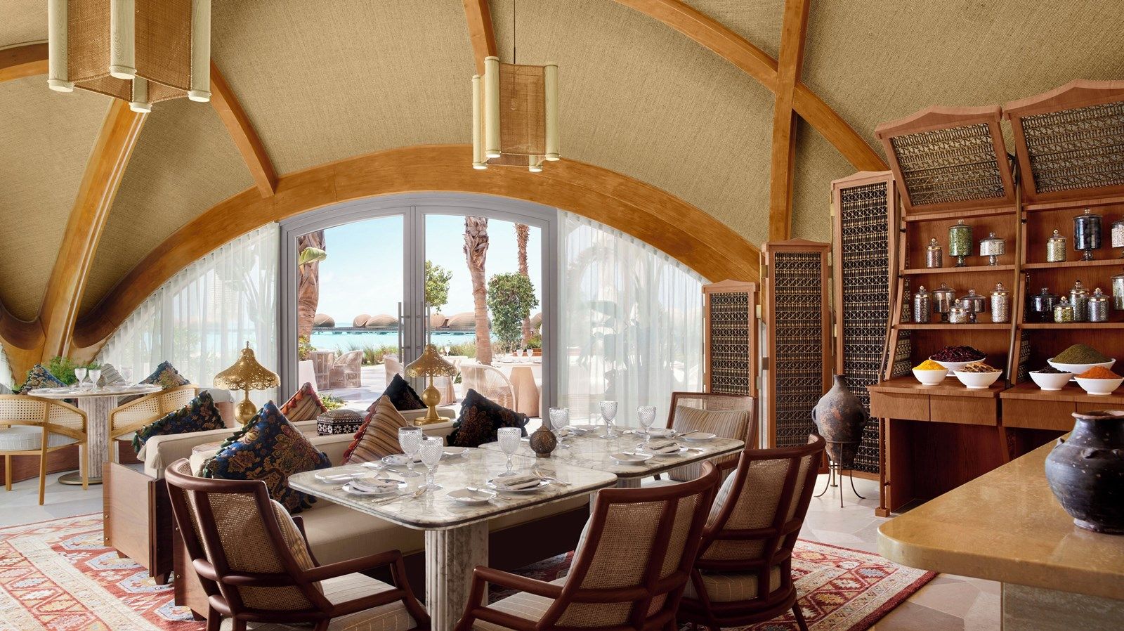 Nujumba, a Ritz Carlton Reserve en mar rojo