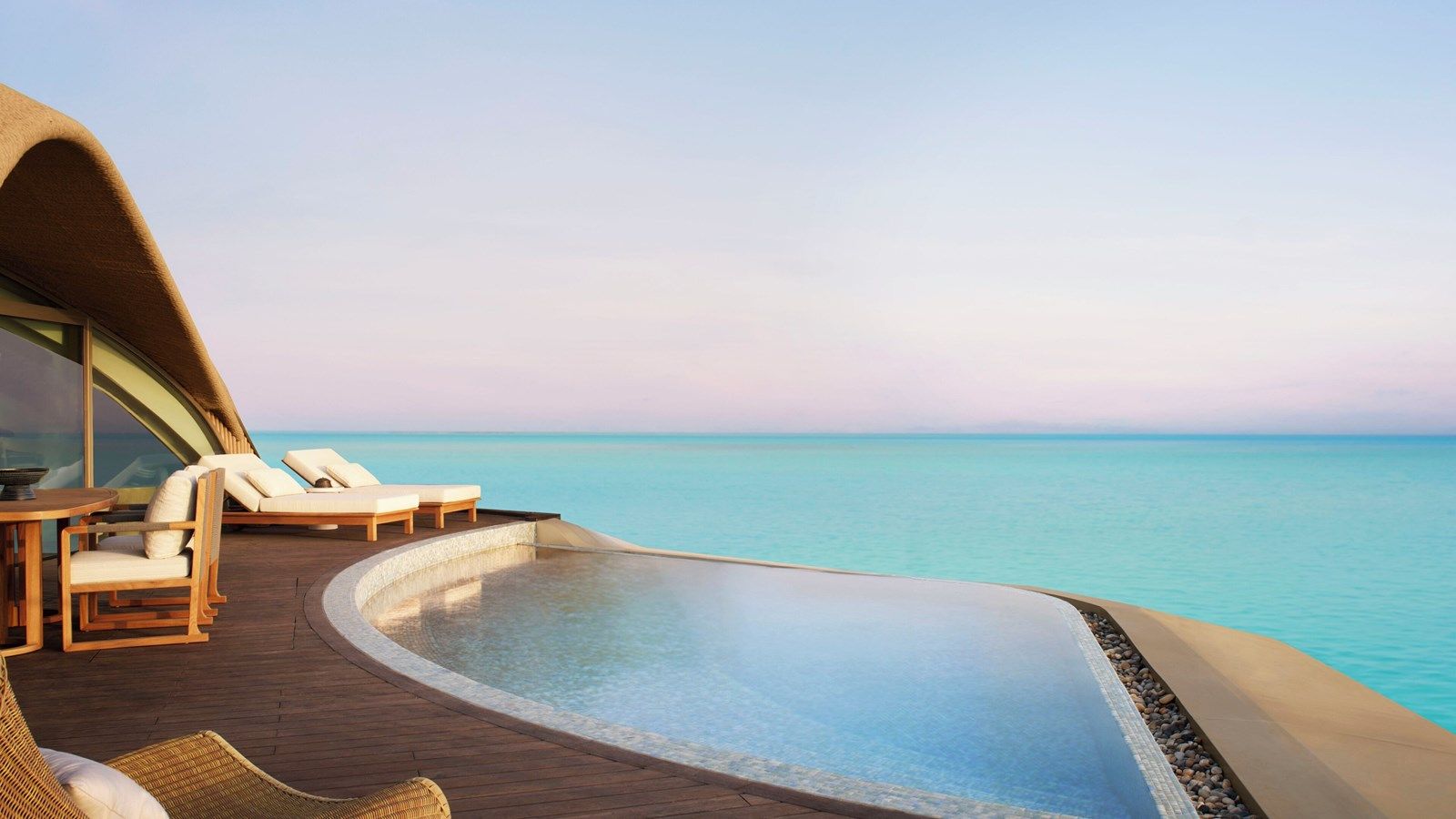 Nujumba, a Ritz Carlton Reserve en mar rojo