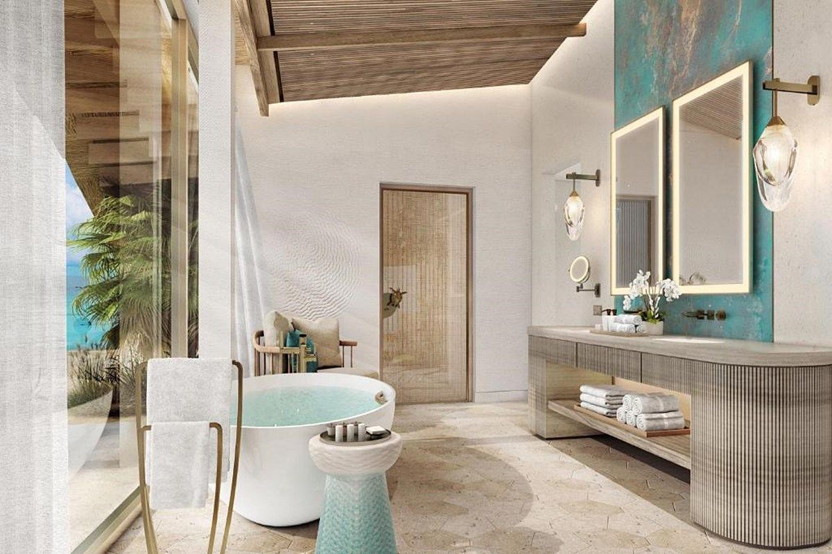 The St Regis Red Resort en mar rojo