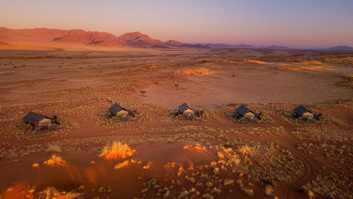 Wolwedans Dune Camp en Reserva Natural de NamibRand