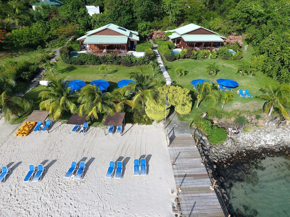 Calabash Cove Resort en Santa Lucia