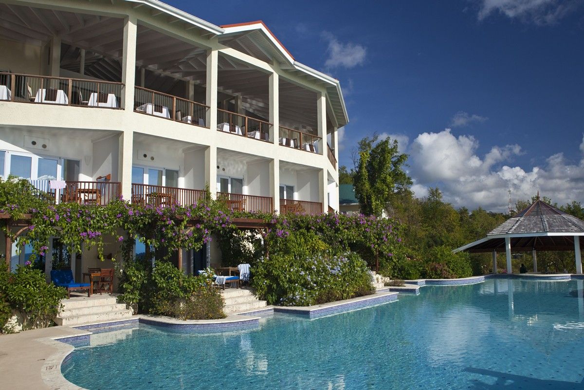 Calabash Cove Resort en Santa Lucia
