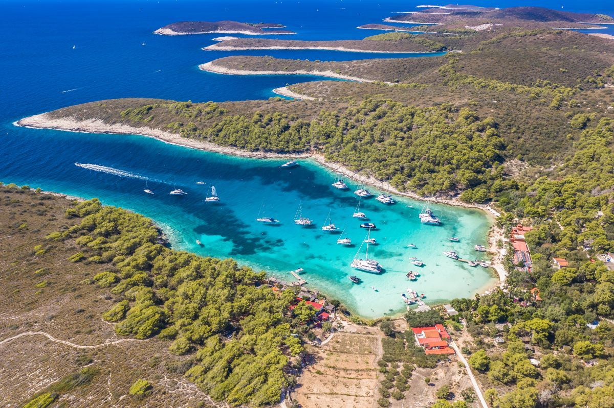 Goleta (30 metros) en Split
