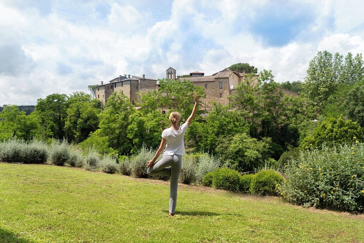 Castel Monastero en Toscana