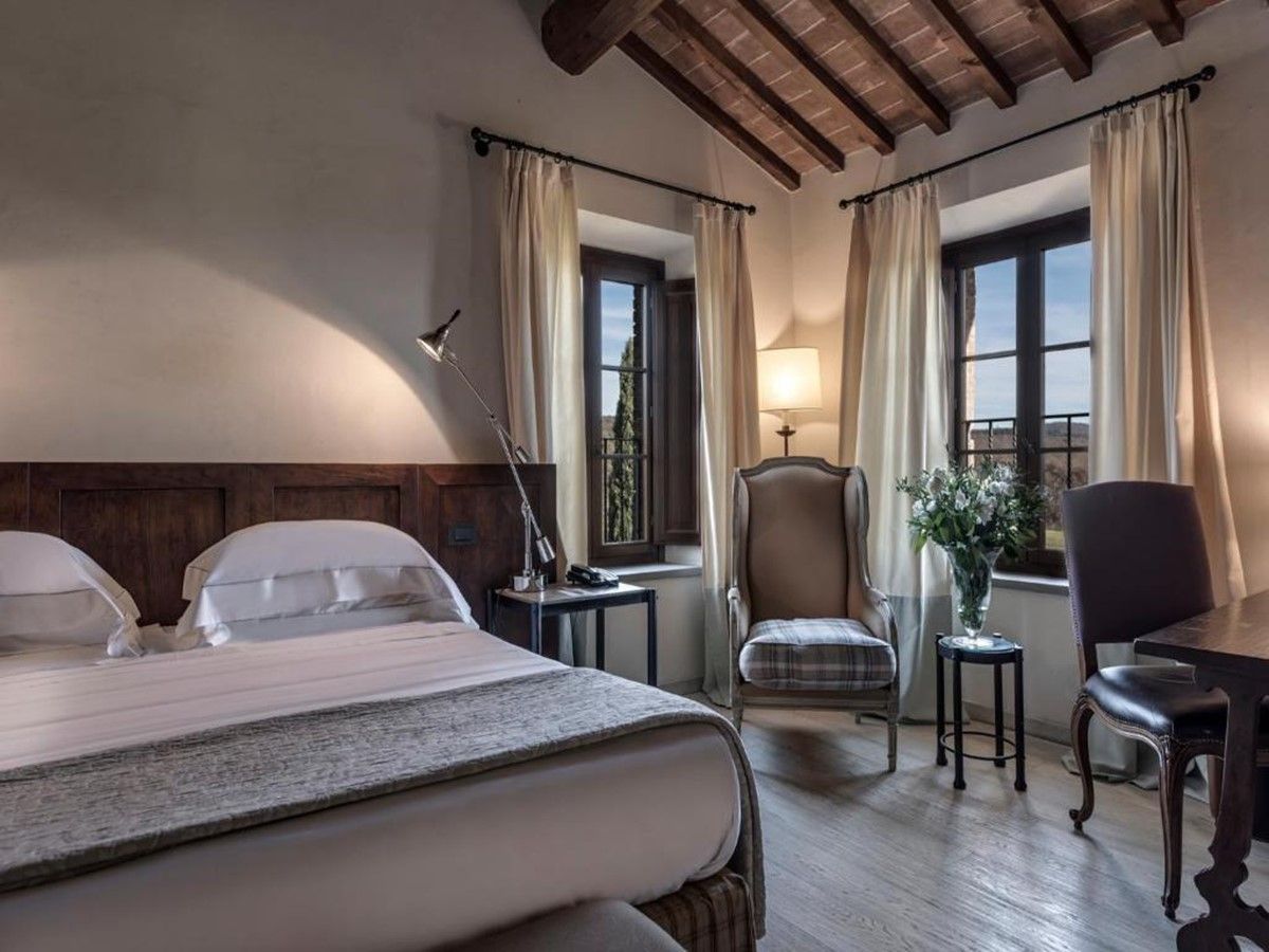 Castel Monastero en Toscana