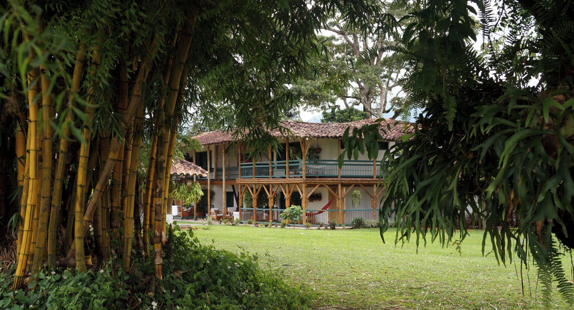 Hacienda Bambusa en Valle de Cocora