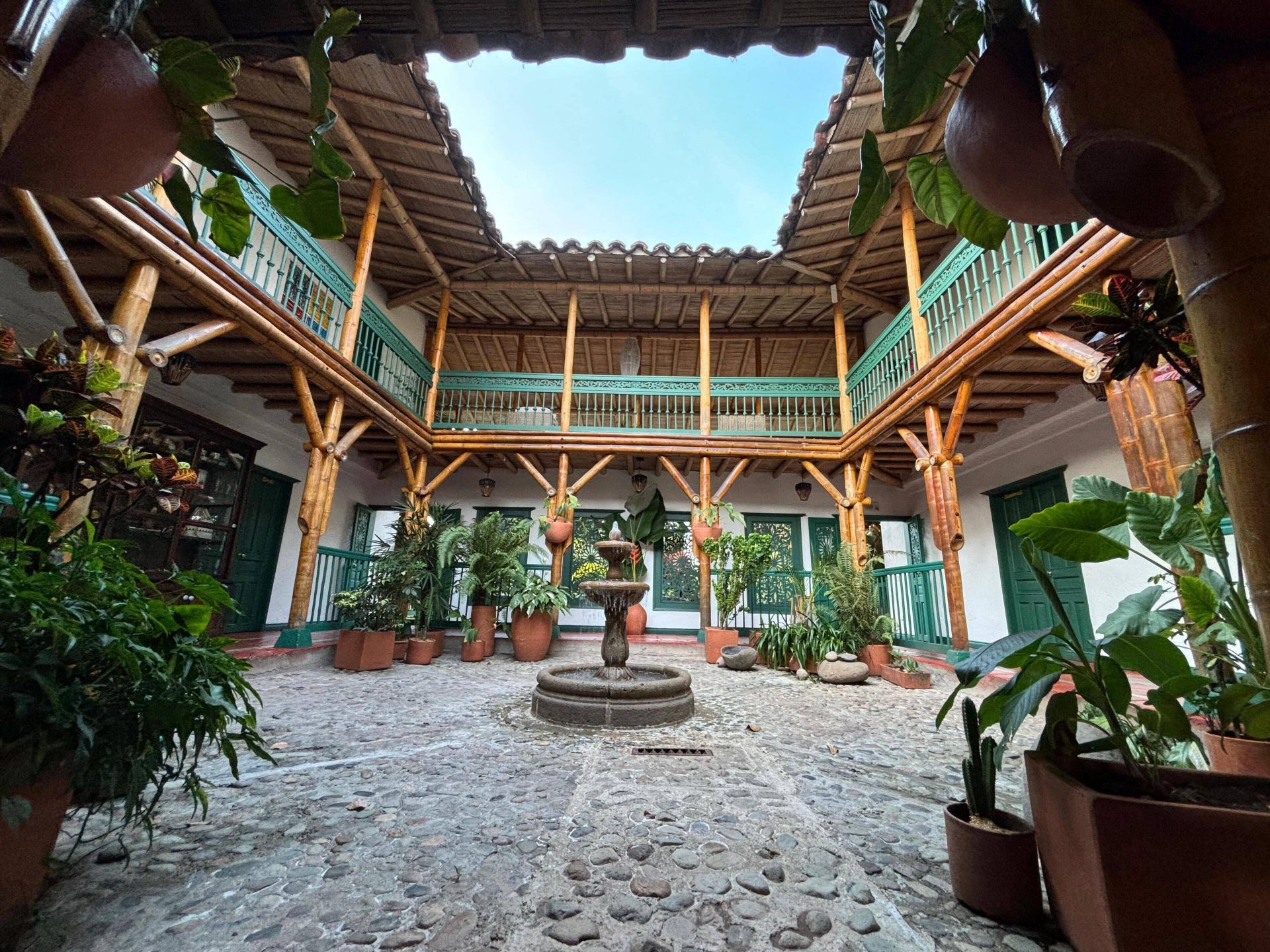 Hacienda Bambusa en Valle de Cocora