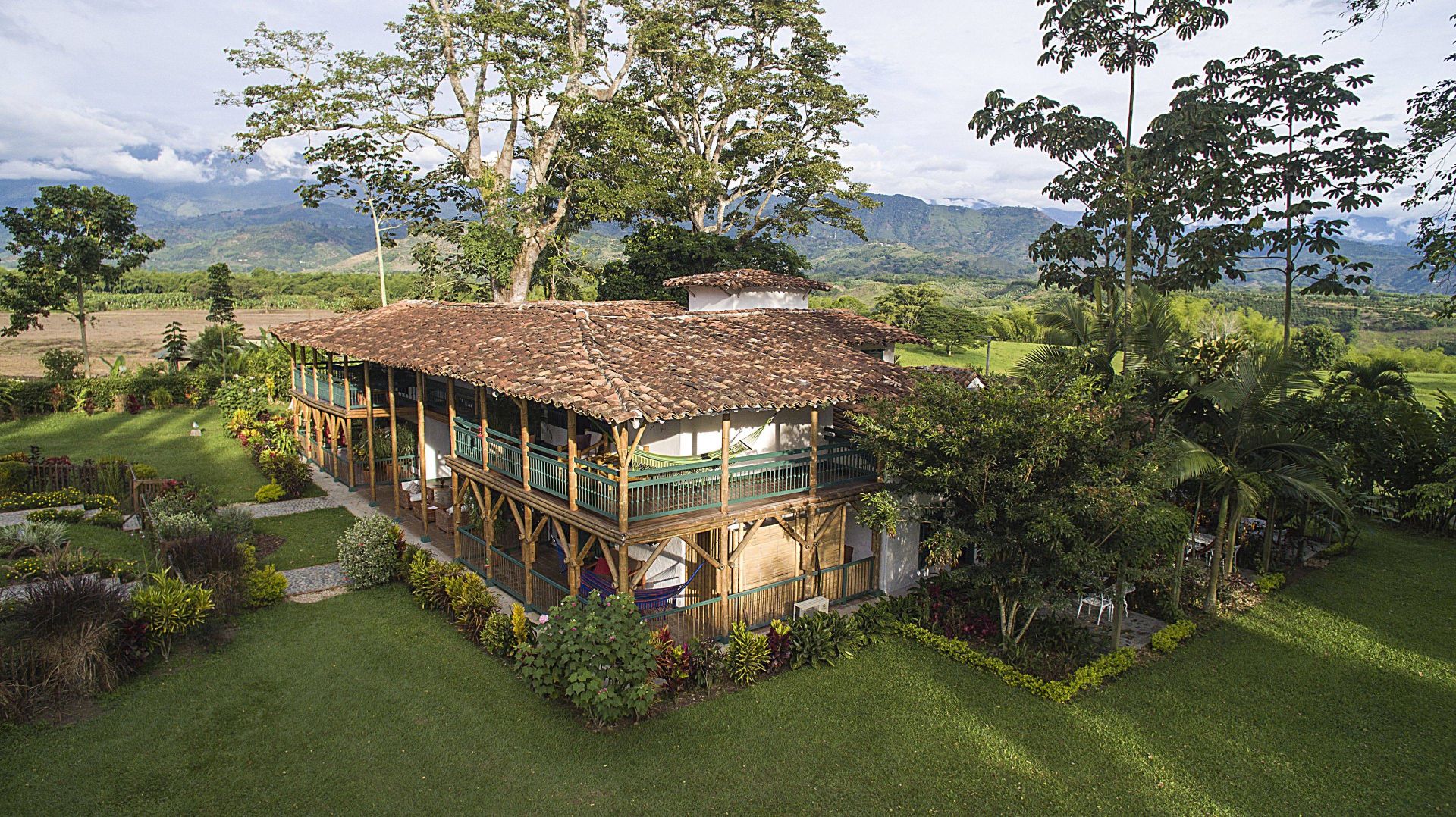 Hacienda Bambusa en Valle de Cocora