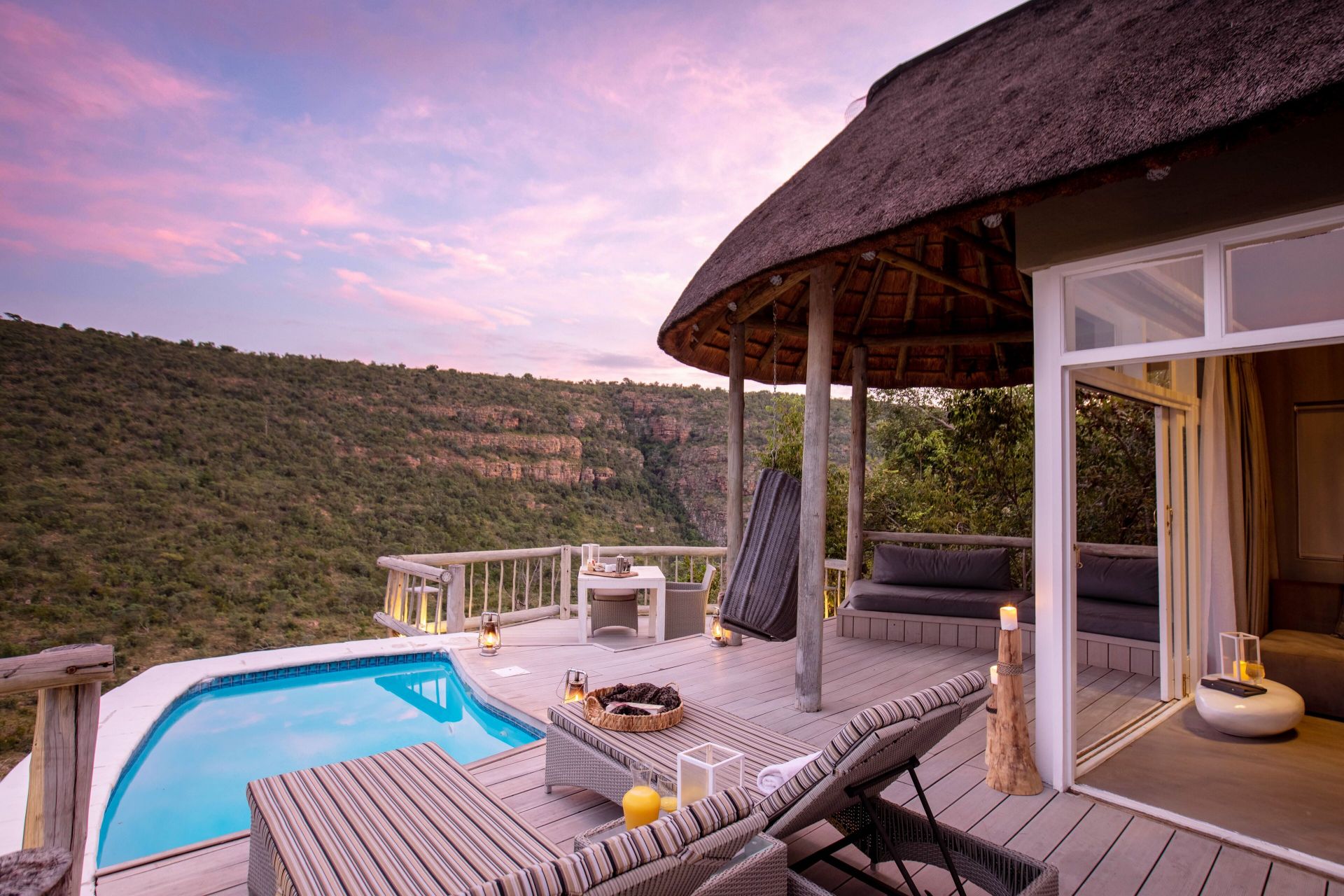 Luna de miel Ciudad del Cabo, Marakele (Clifftop Exclusive Safari Hideaway), Cataratas Victoria y Denis Private Island diseñado por LAT.40