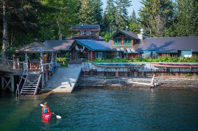 Kachemak Bay Wilderness Lodge en Alaska