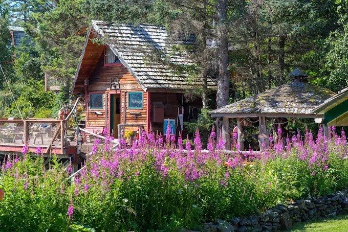 Kachemak Bay Wilderness Lodge en Alaska
