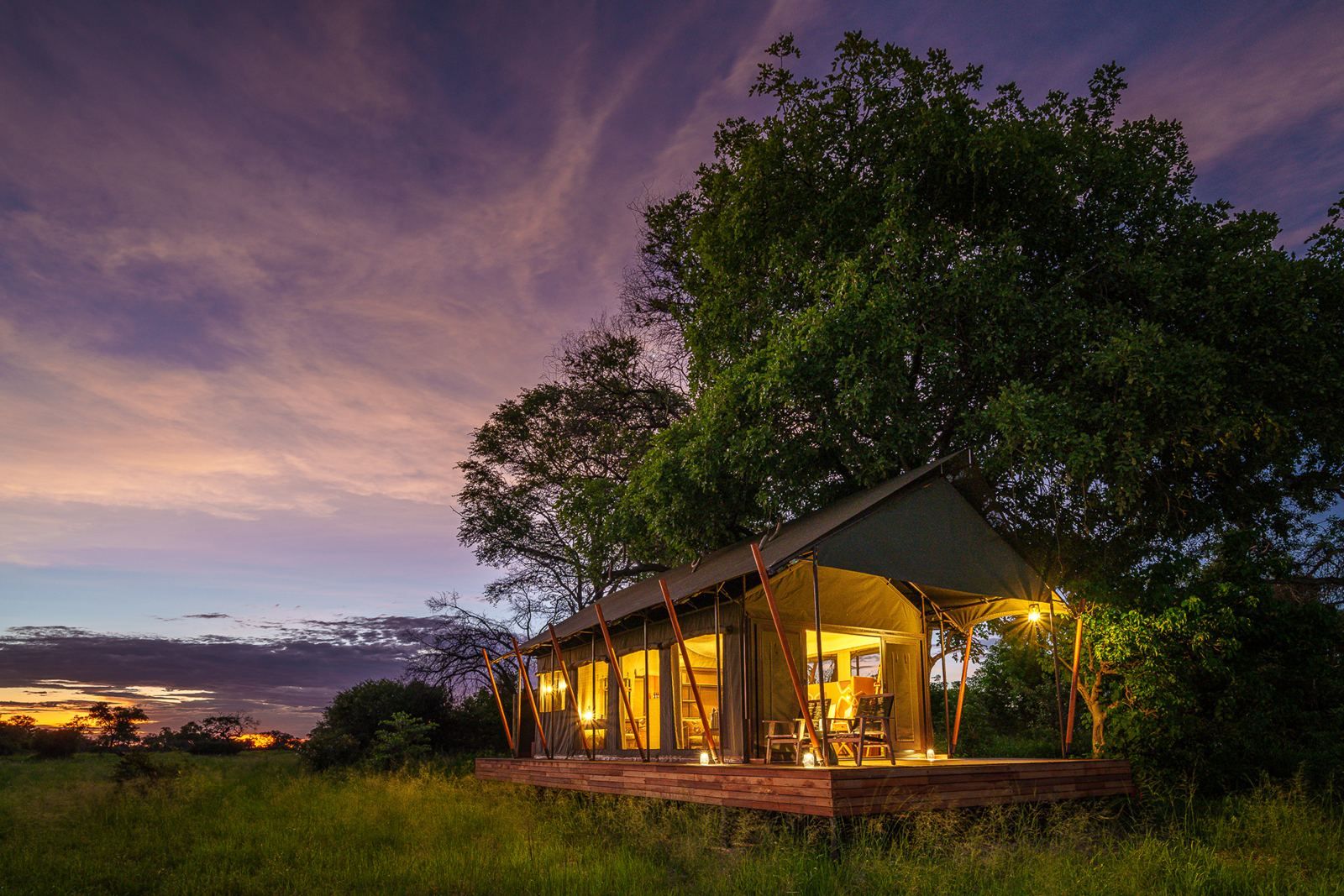 Karangoma en Delta Okavango