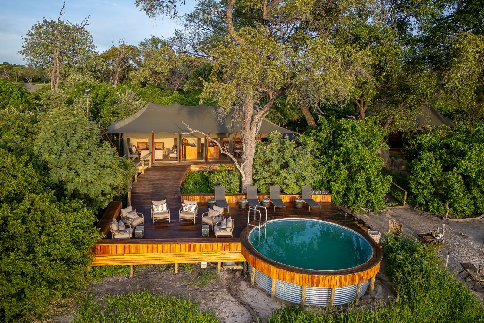 Karangoma en Delta Okavango