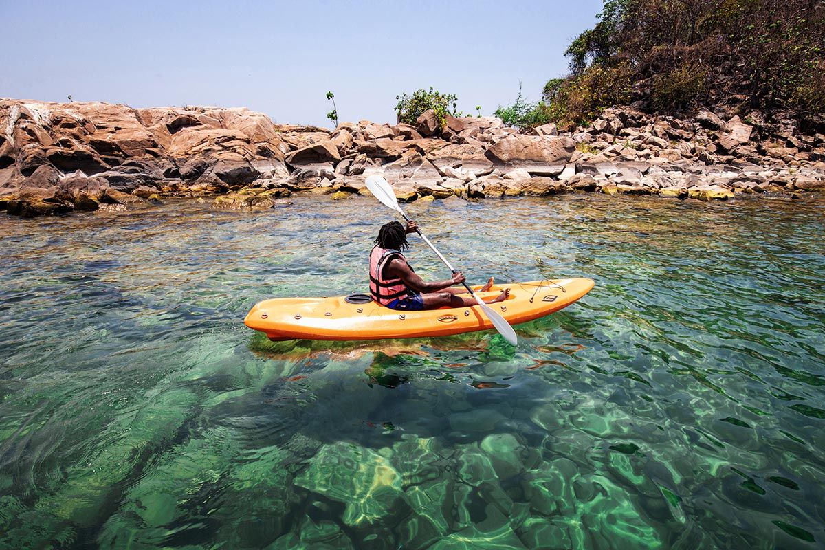 Blue Zebra Island Lodge en Parque Nacional del Lago Malawi