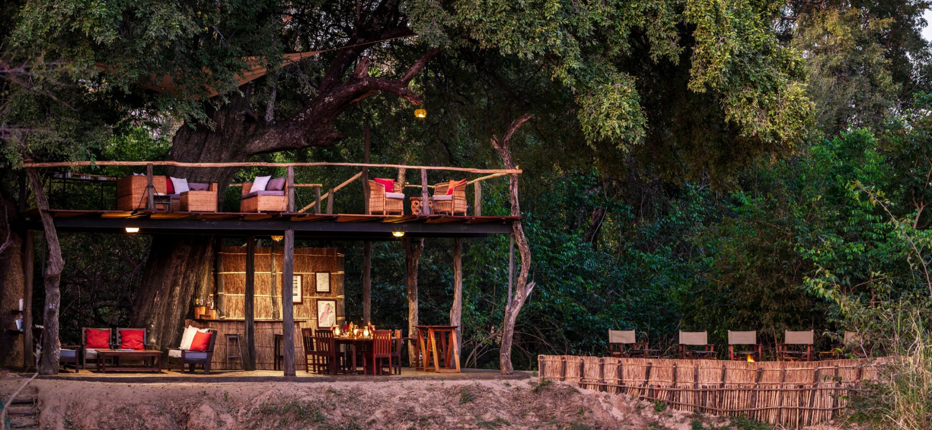 Chikoko Tree Camp en Luangwa Valley