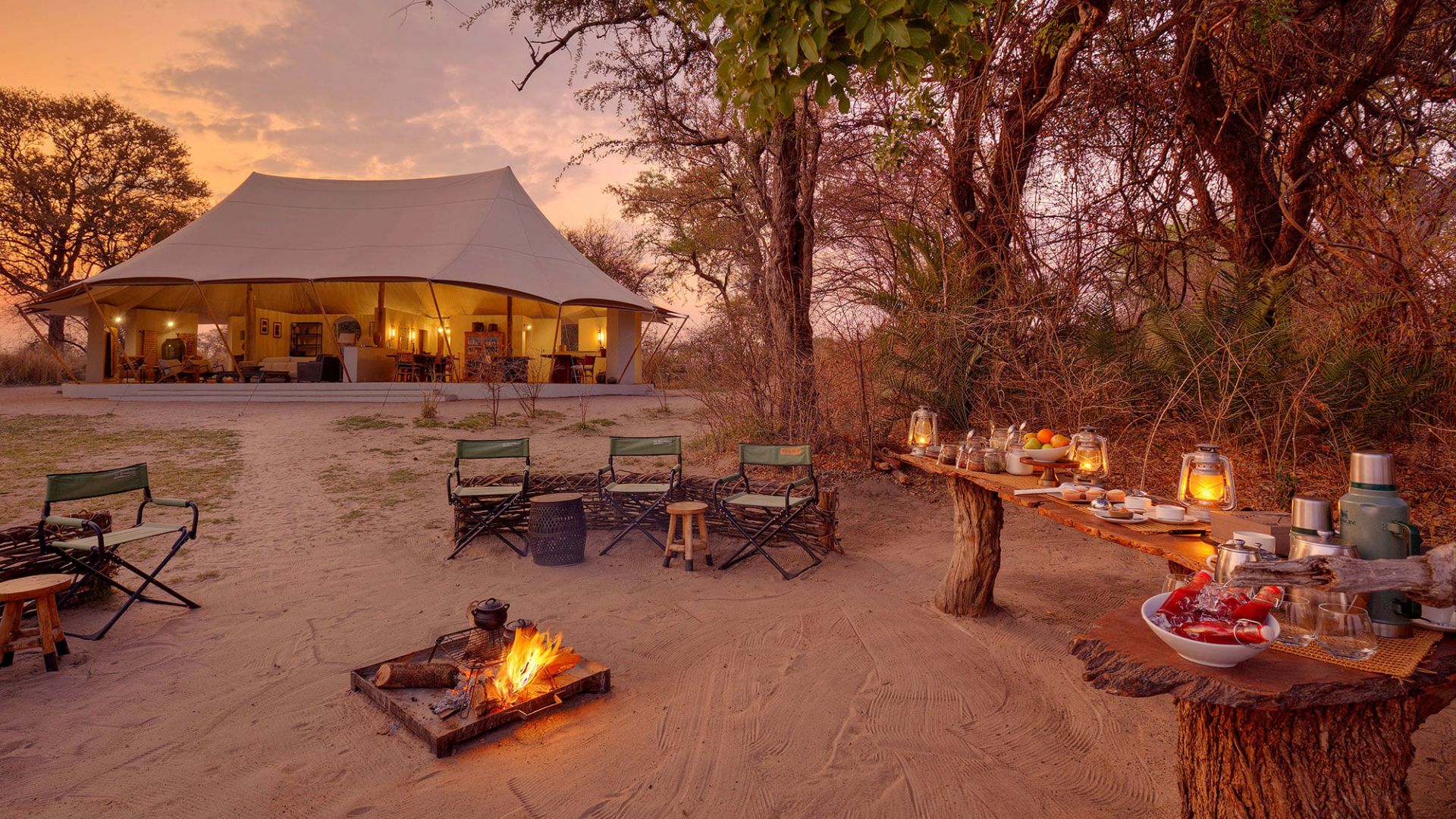Chisa Busanga Camp en Busanga Plains