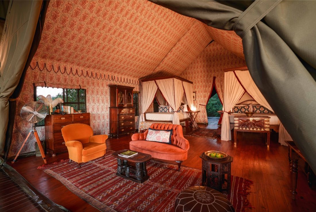 Dukes east tent