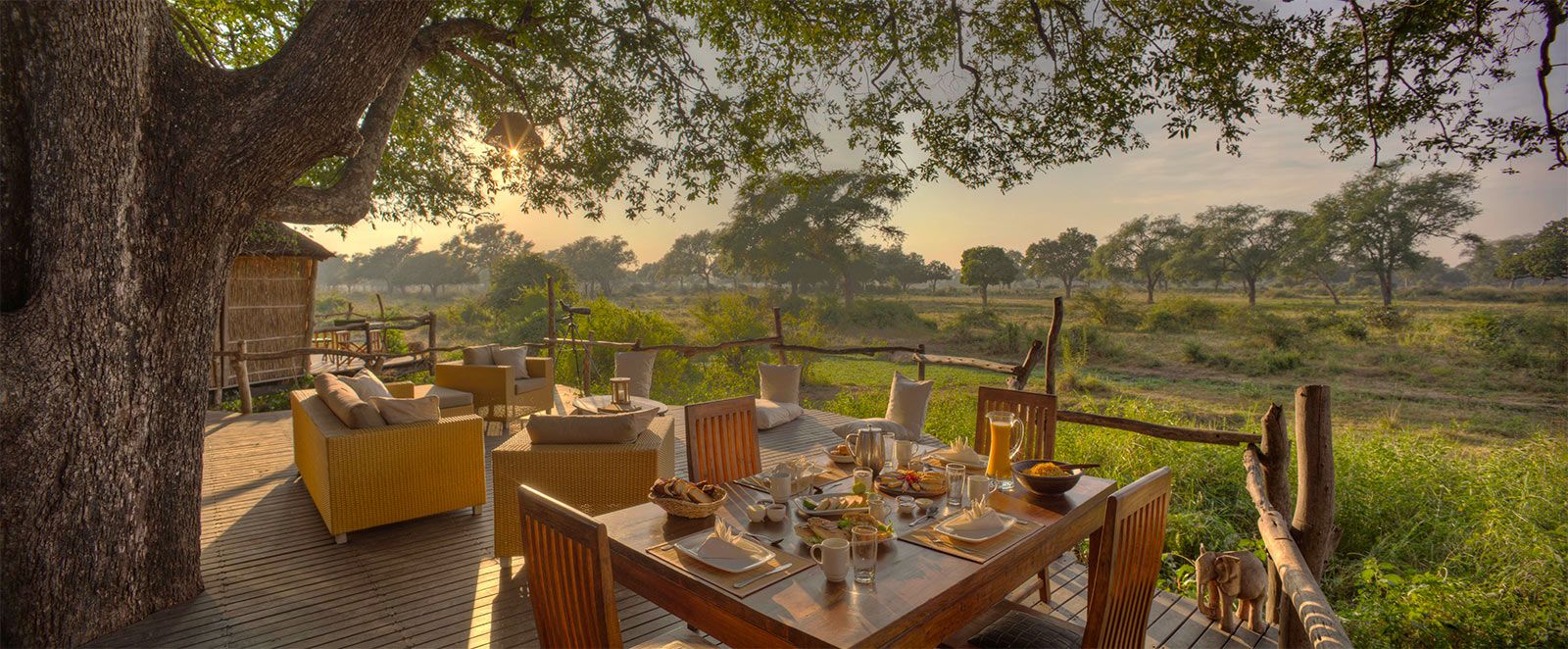 Flatdogs Jackalberry Treehouse en Luangwa Valley