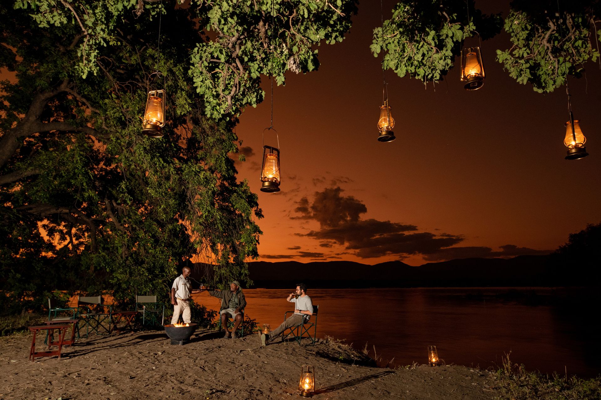 Mana River Camp en Mana Pools