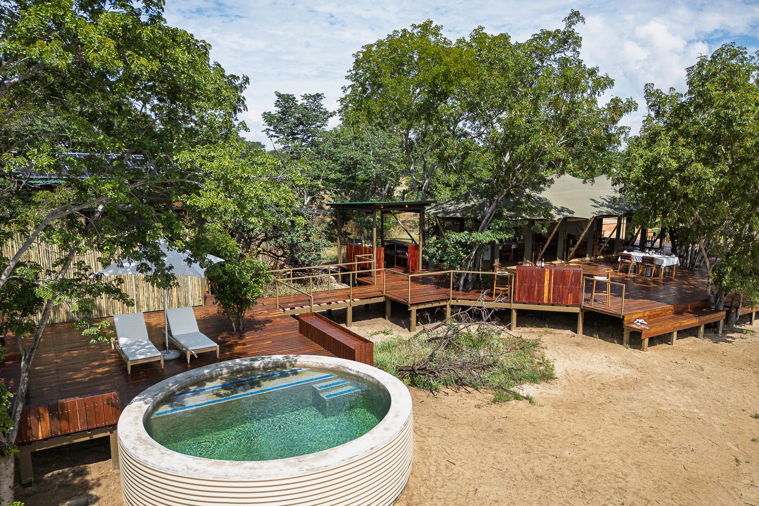 Muddy Teak en Hwange