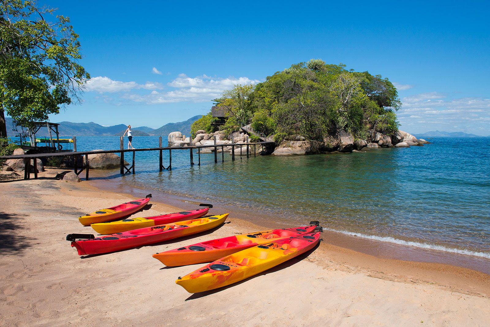 Mumbo Island Camp en Parque Nacional del Lago Malawi