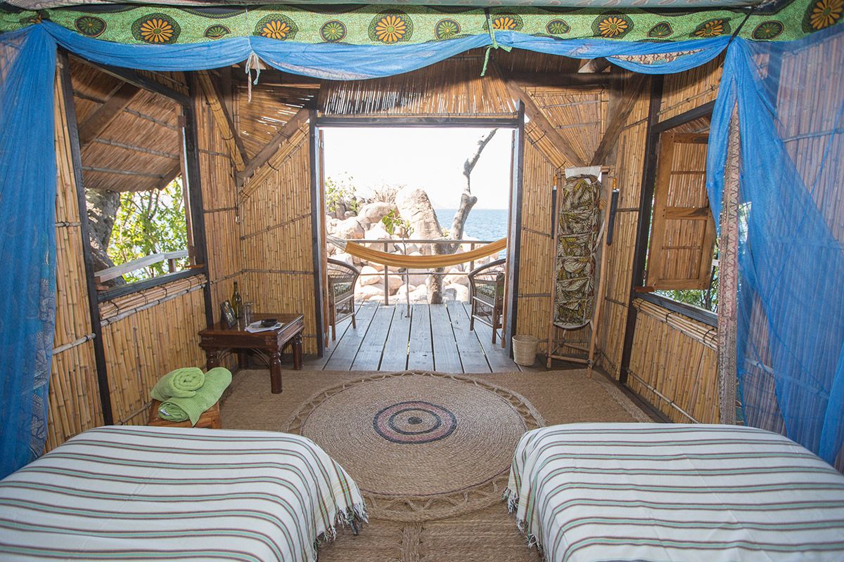 Mumbo Island Camp en Parque Nacional del Lago Malawi