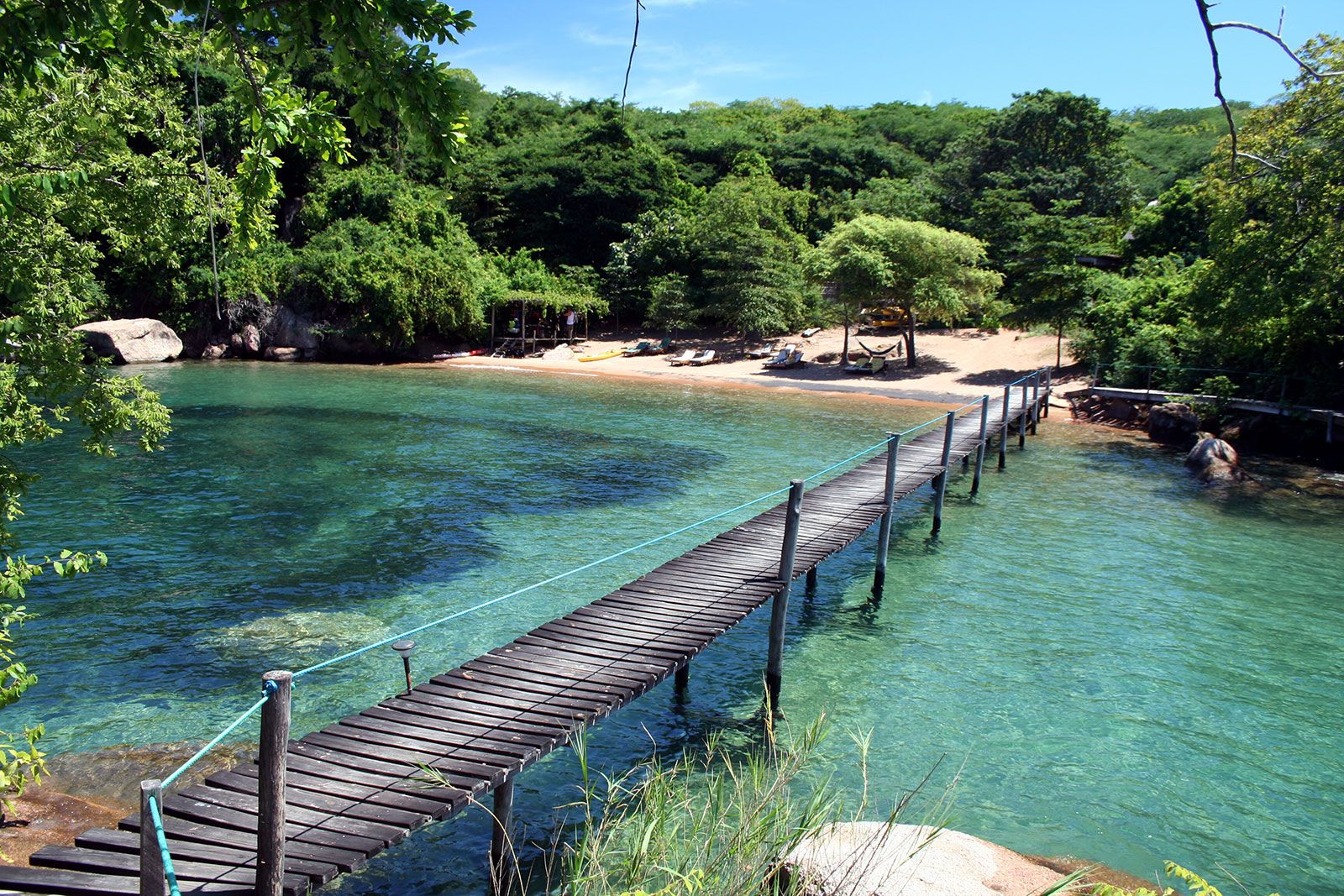 Mumbo Island Camp en Parque Nacional del Lago Malawi