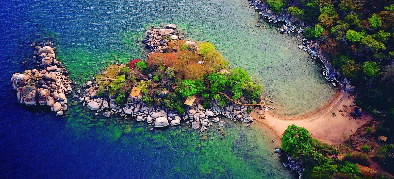 Mumbo Island Camp en Parque Nacional del Lago Malawi