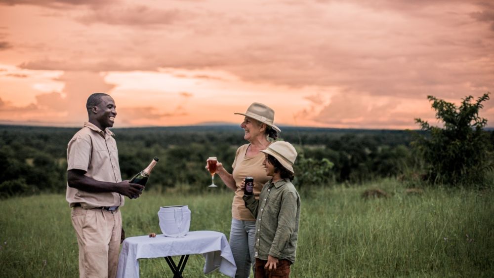 Nkwali Camp en Luangwa Valley