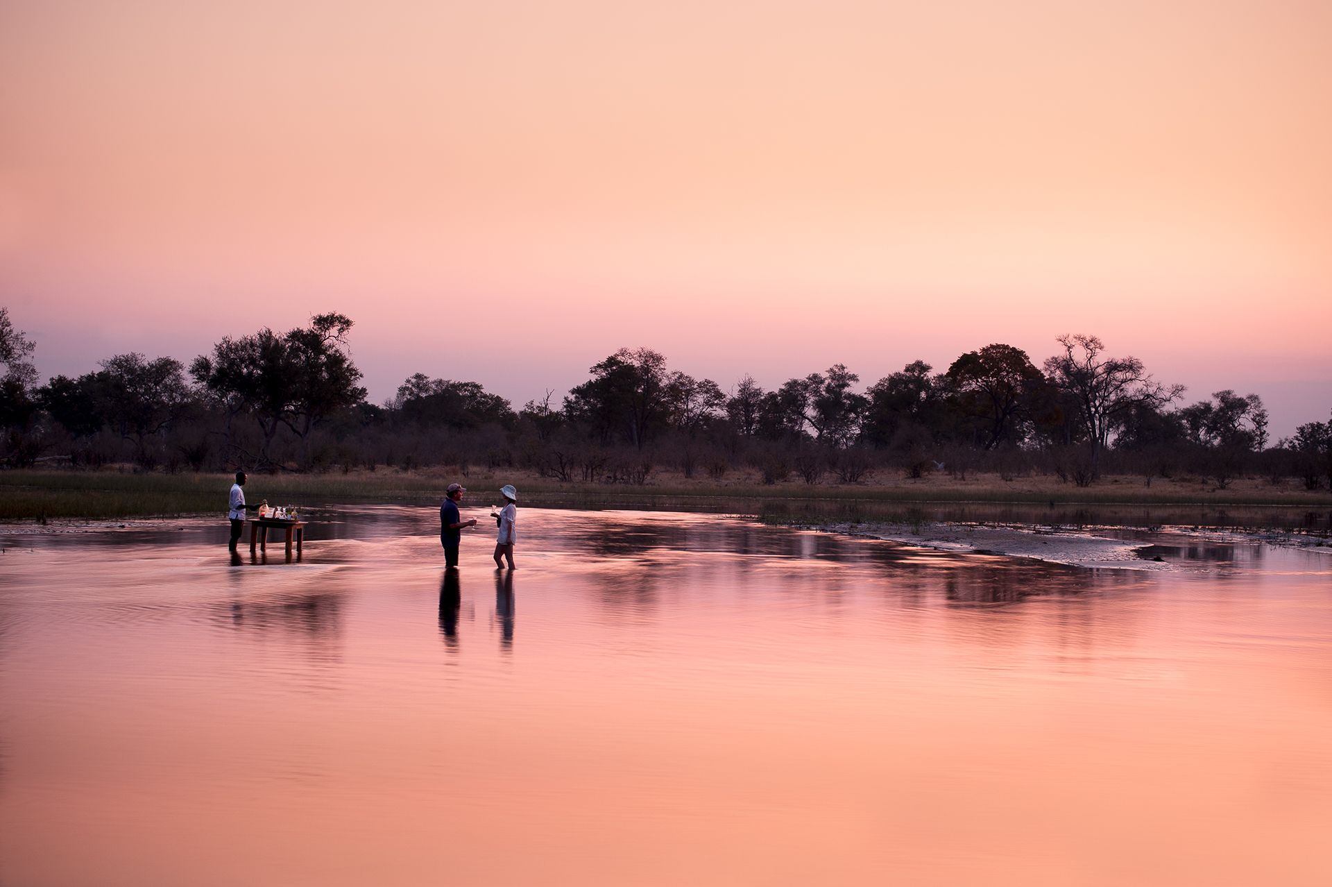 Selinda Explorers Camp en Reserva de Selinda