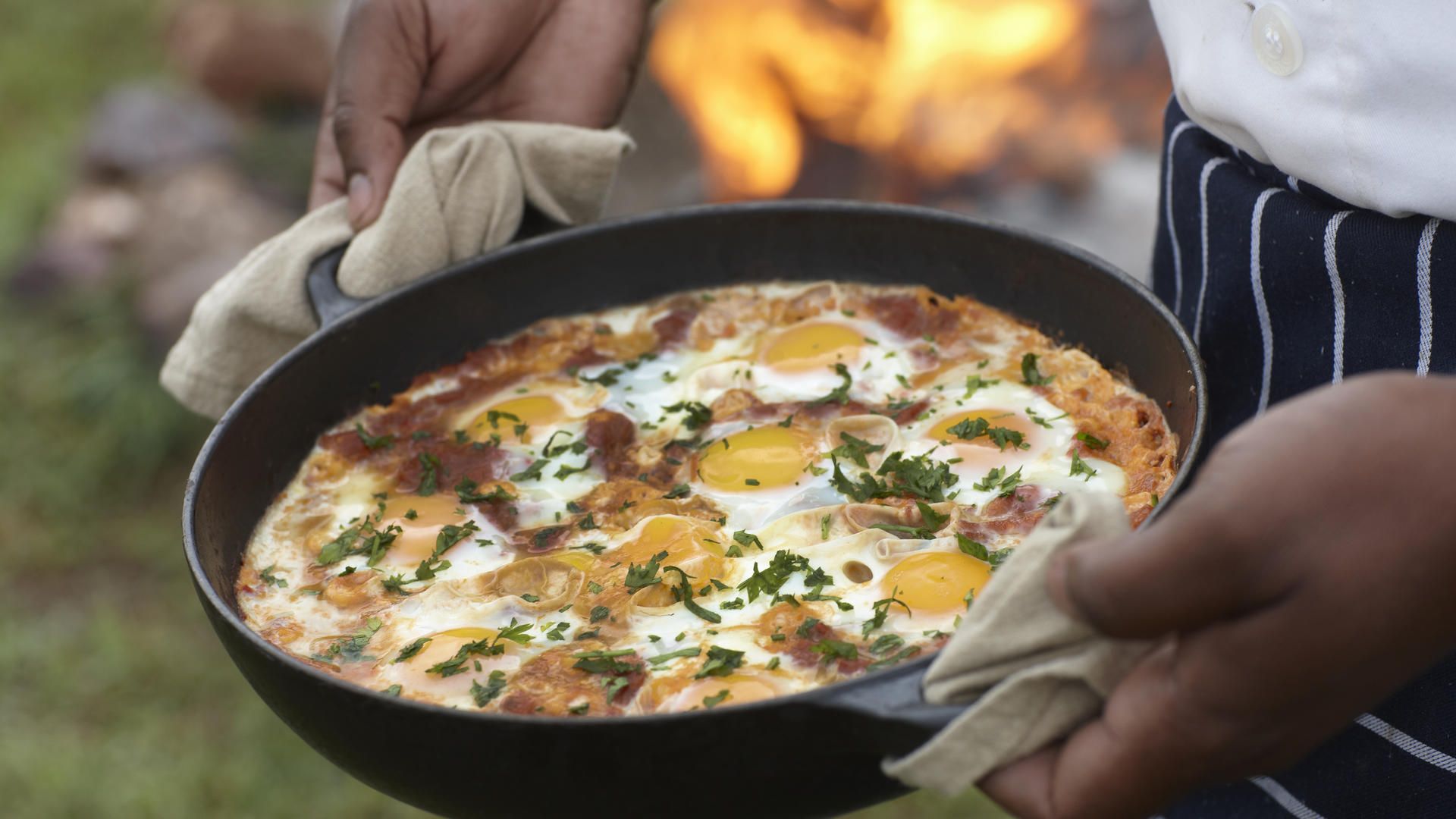 Singita explore breakfast