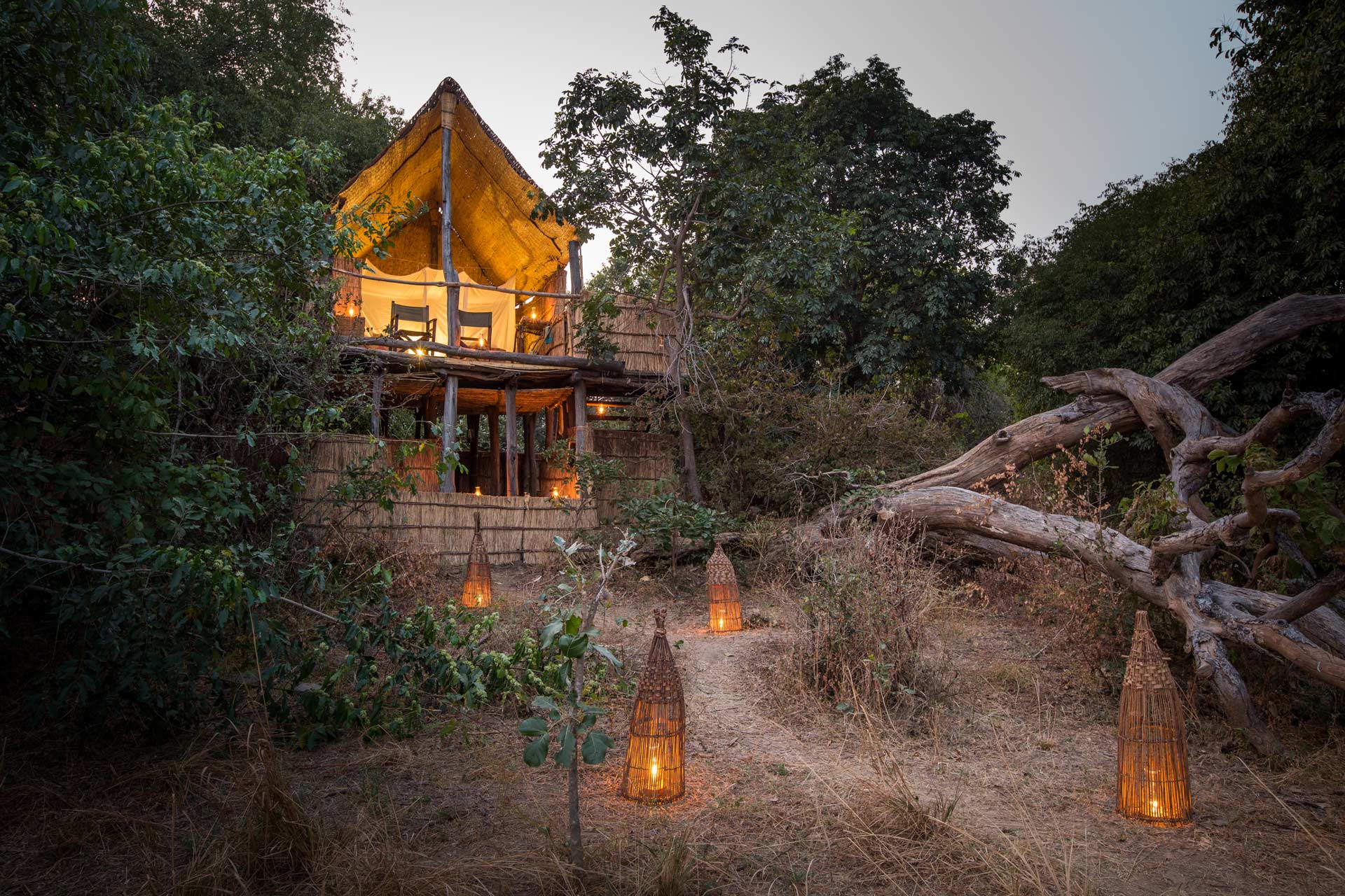 Tafika Camp en Luangwa Valley