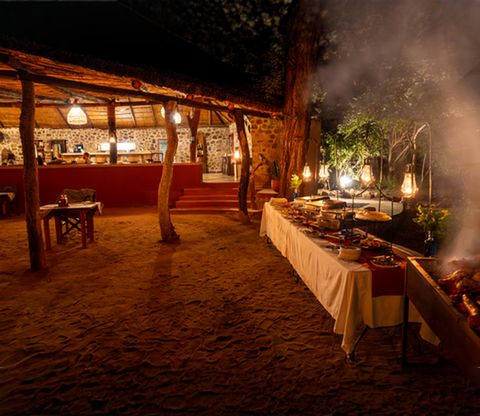 Thawale Lodge en Reserva de Vida Silvestre de Majete