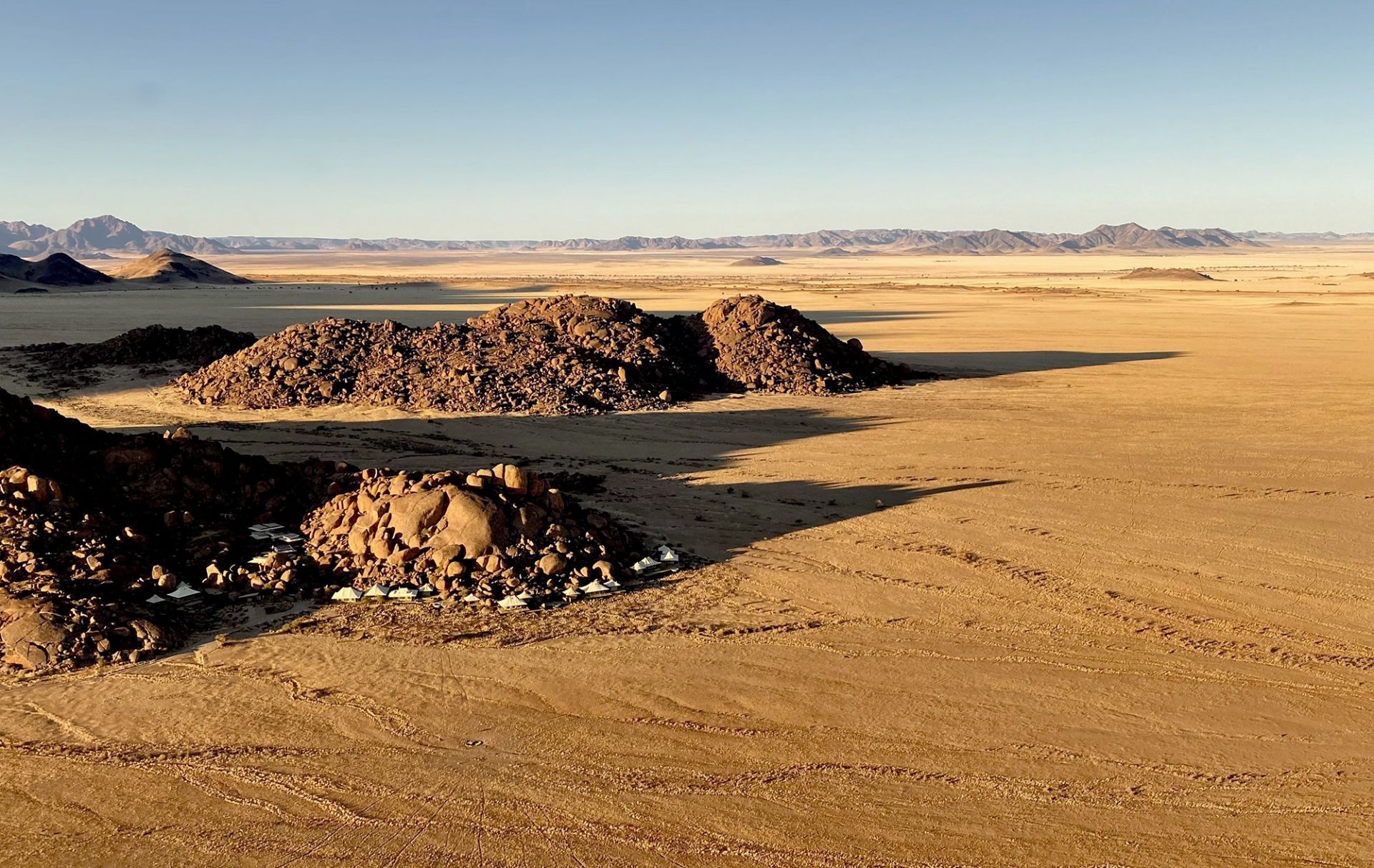 X wolwedans boulders camp aerial