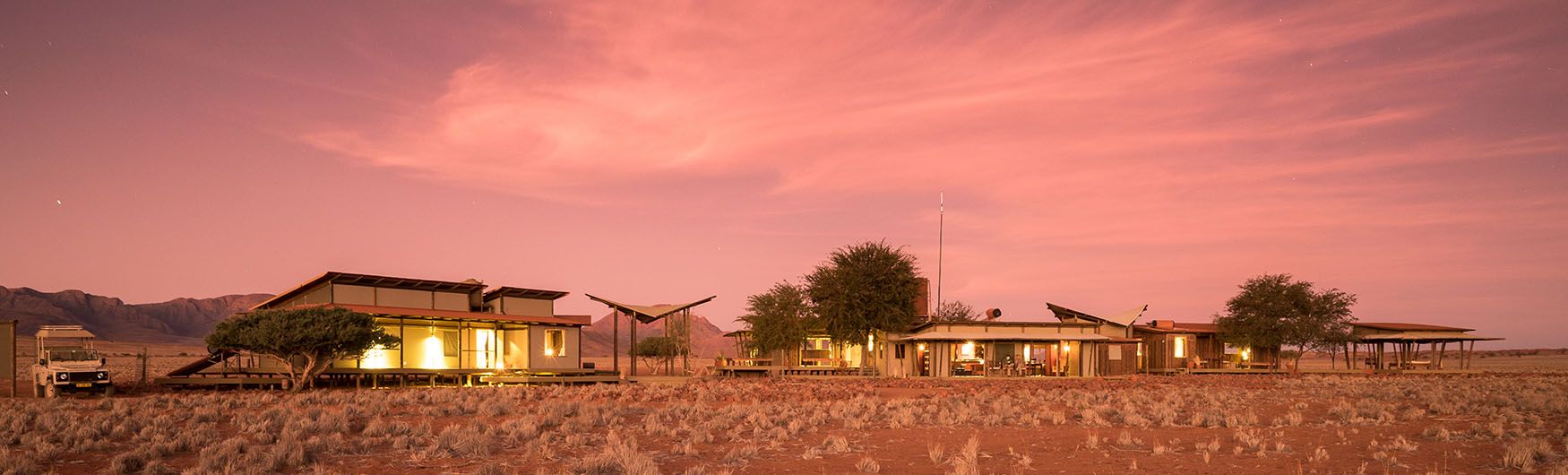 Wolwedans Plains Camp en Reserva Natural de NamibRand