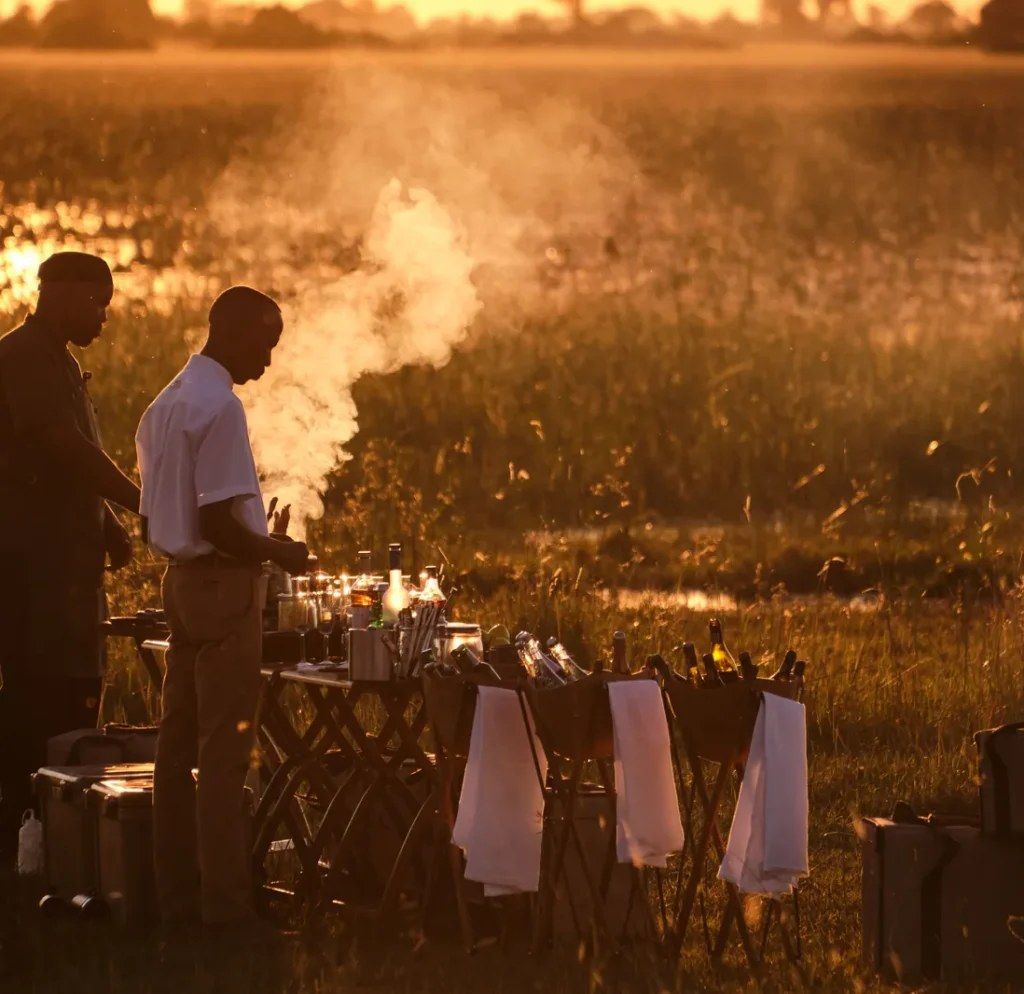 Xigera Safari Lodge en Delta Okavango