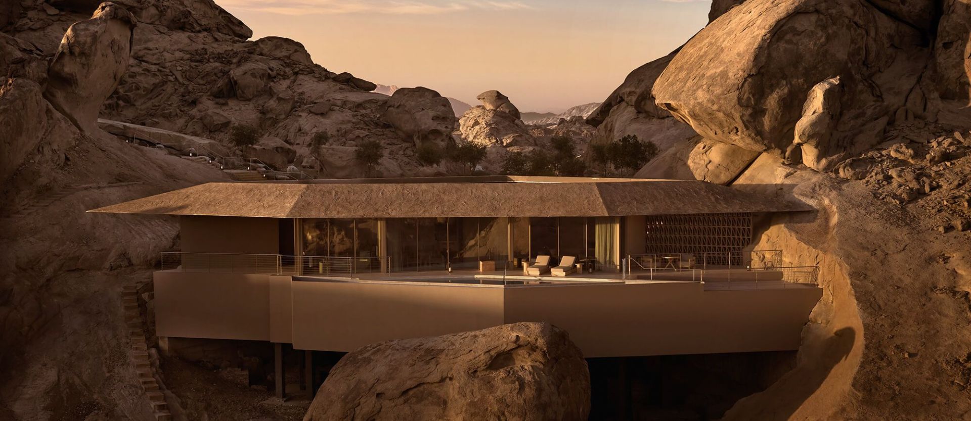 Desert Rock Resort en mar rojo