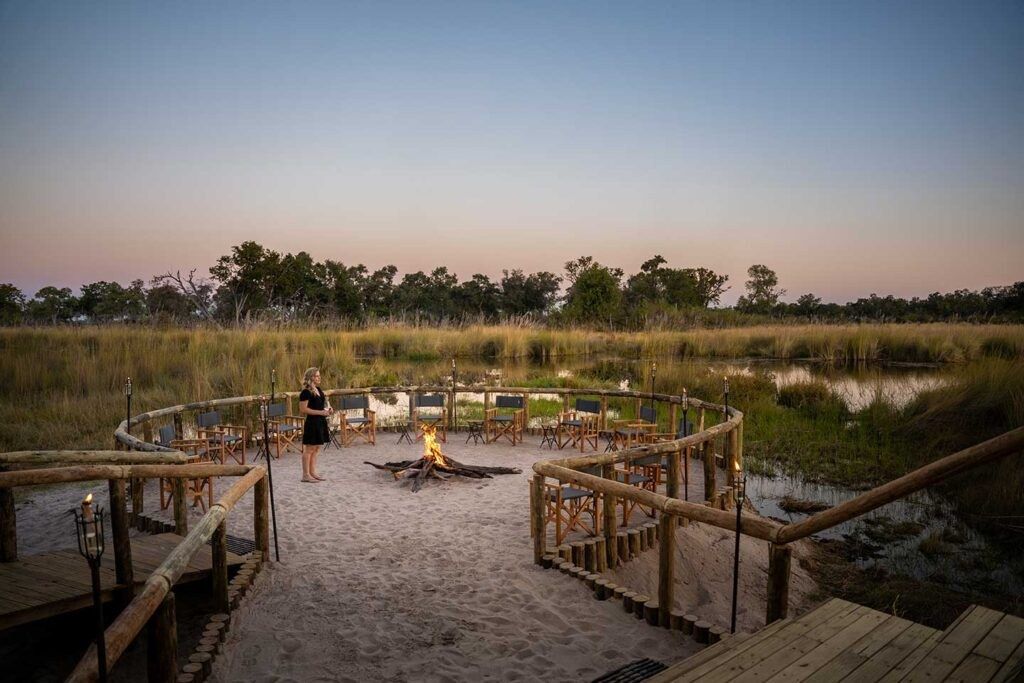 4 Rivers Camp en Delta Okavango