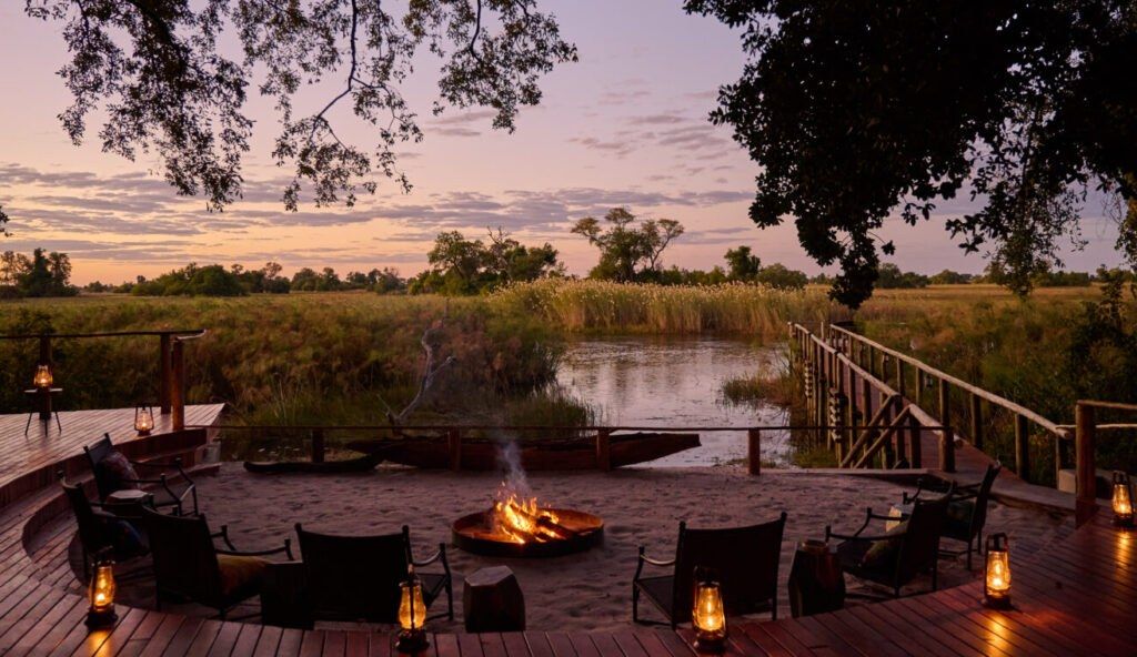 Mapula Lodge en Delta Okavango