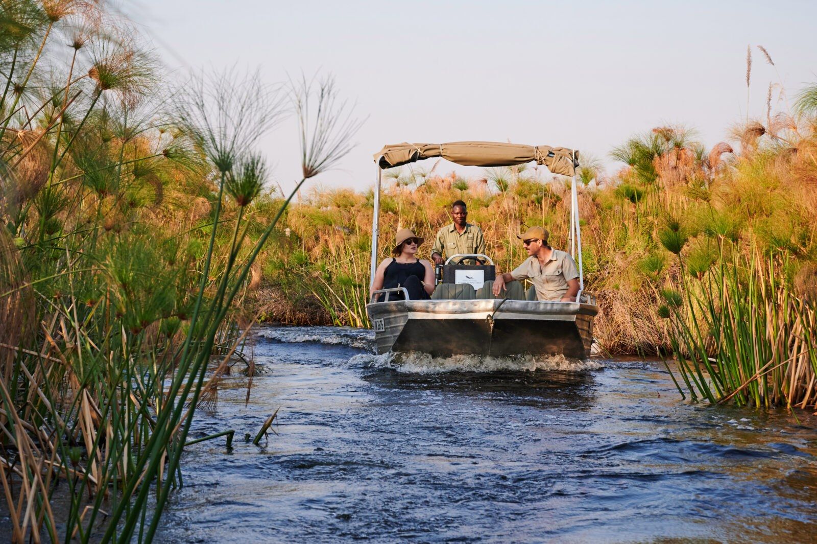 Xugana Island Lodge en Delta Okavango