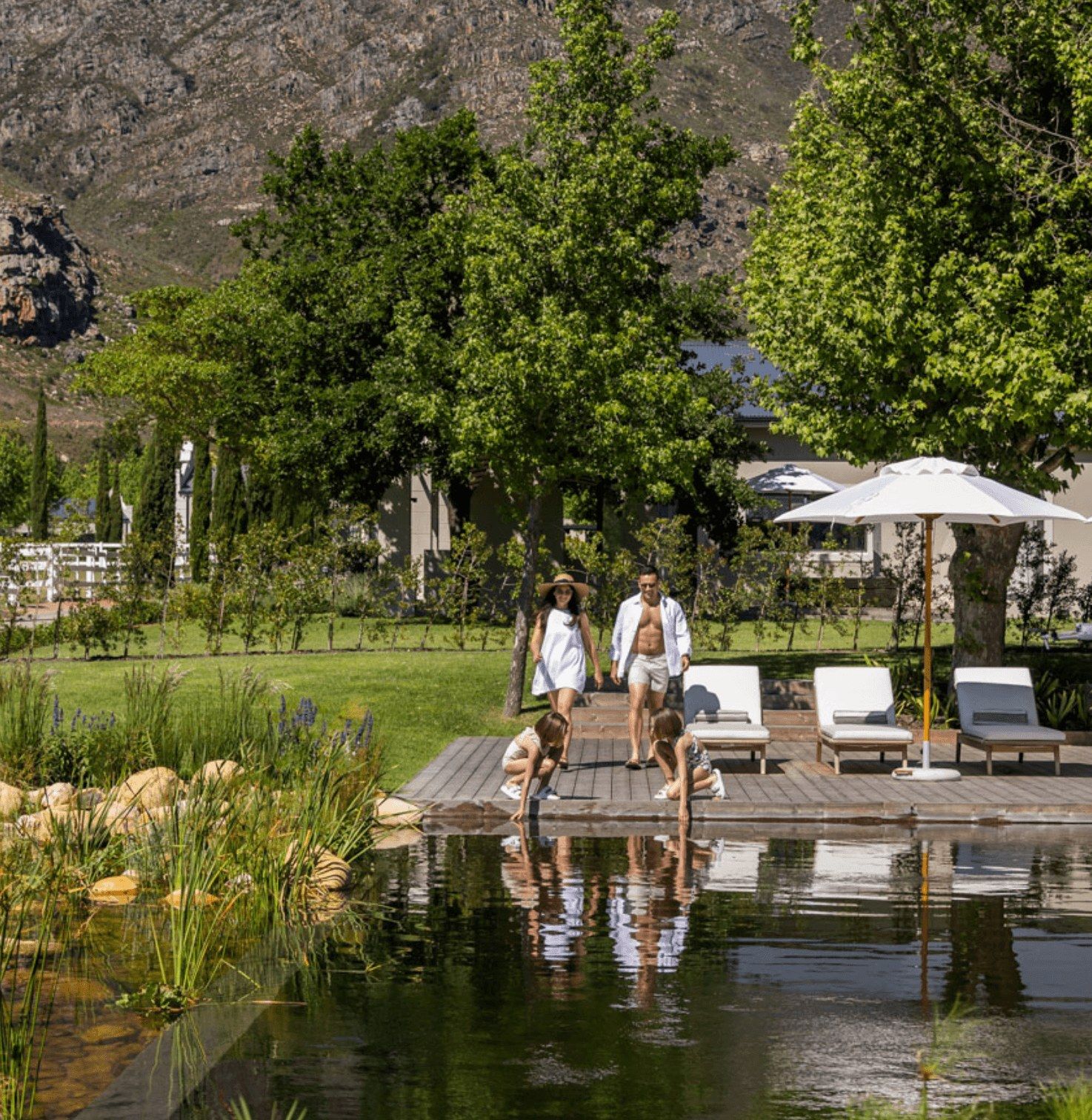 Oakvale Estate en Franschhoek
