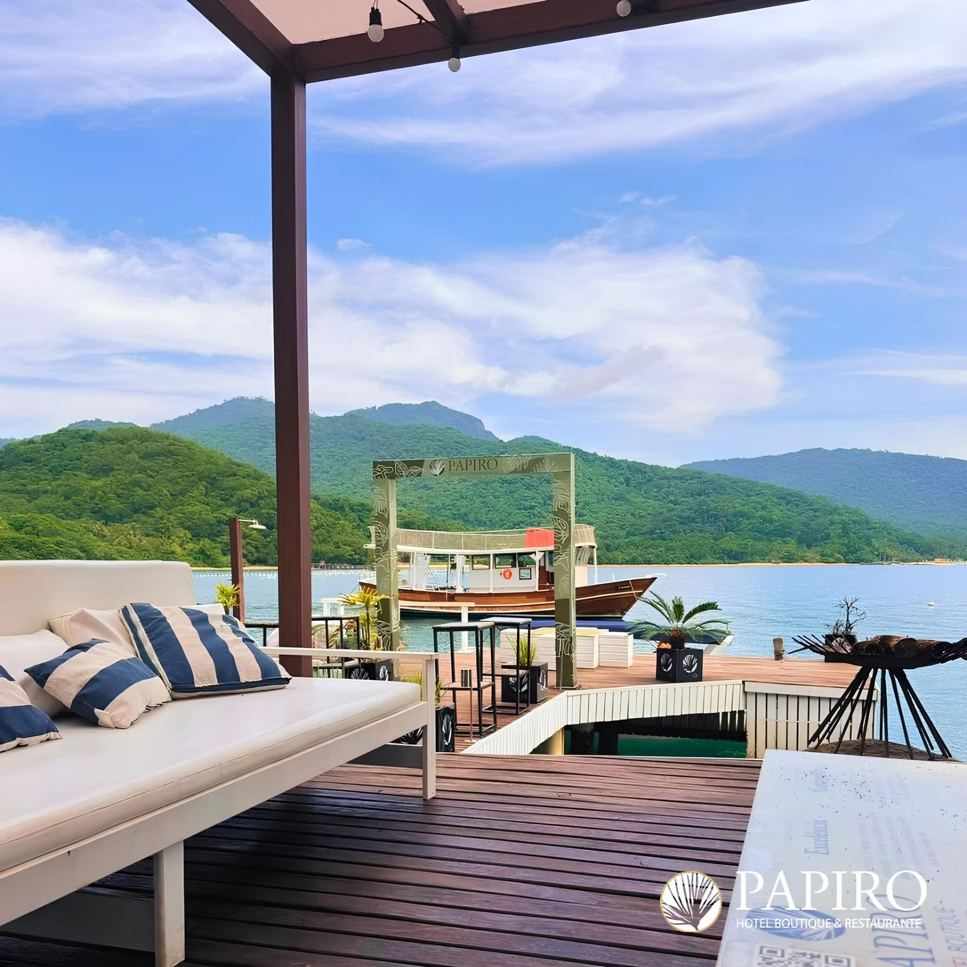 Papiro Hotel Boutique & Restaurante en Isla grande