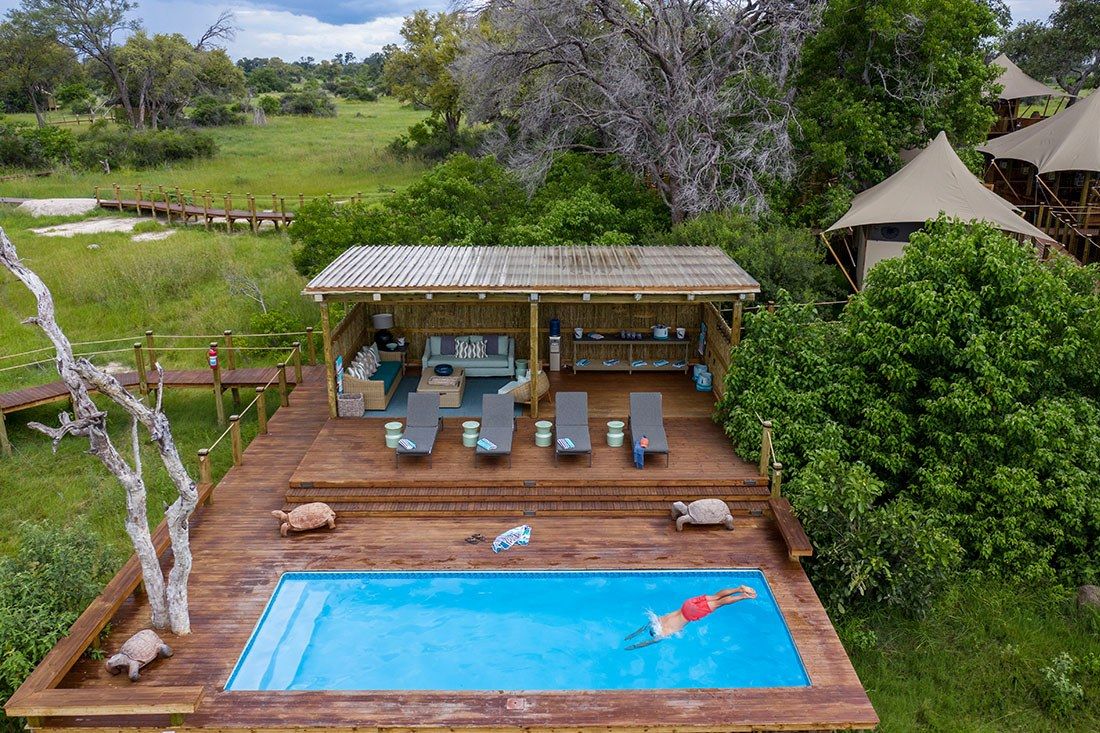 Tuludi Camp, Delta del Okavango