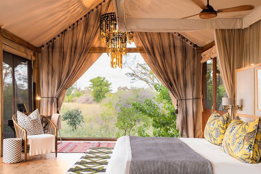 Tuludi Camp, Delta del Okavango